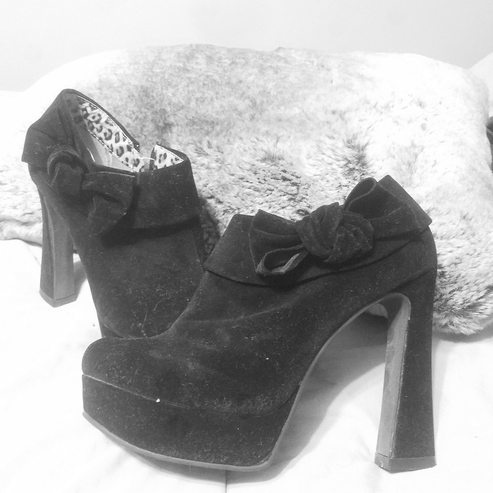 Kiss & Tell Funky Platform Booties